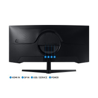 Produktbild för Samsung Odyssey G5 C34G55TWWP - G55T Series - LED-skärm - böjd - 34" - HDR