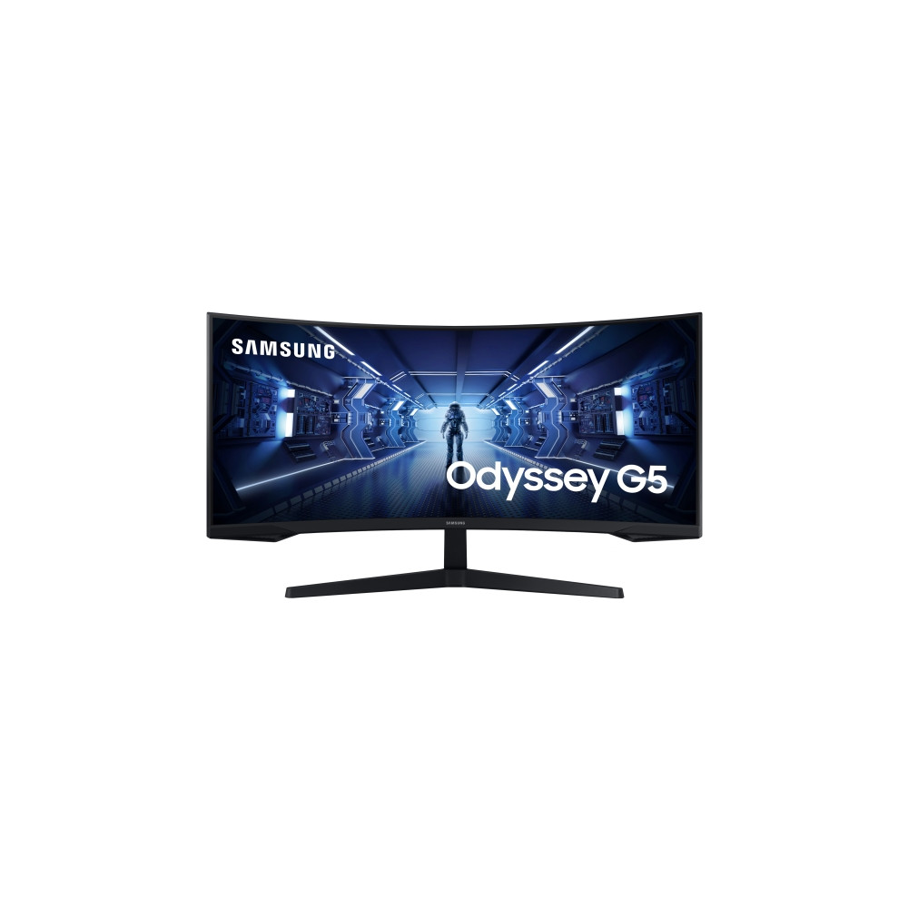 Produktbild för Samsung Odyssey G5 C34G55TWWP - G55T Series - LED-skärm - böjd - 34" - HDR