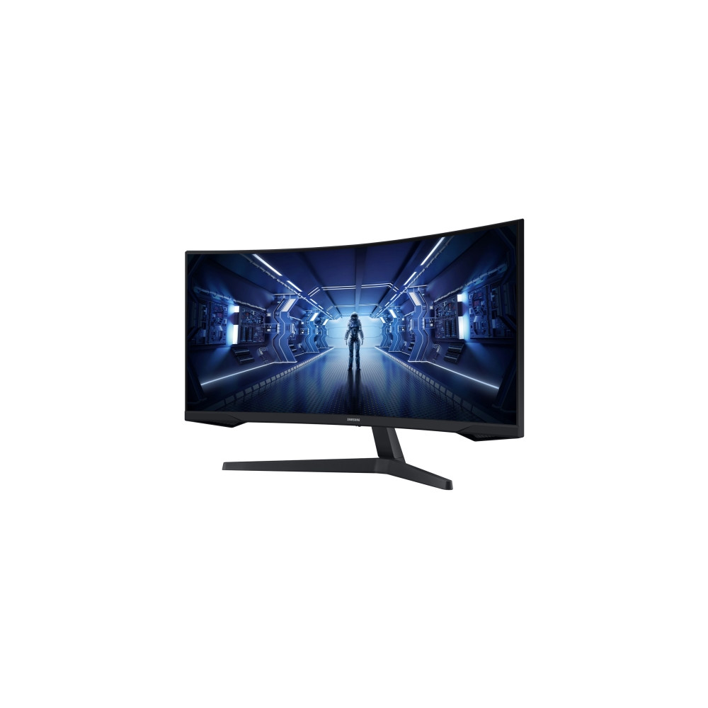 Produktbild för Samsung Odyssey G5 C34G55TWWP - G55T Series - LED-skärm - böjd - 34" - HDR