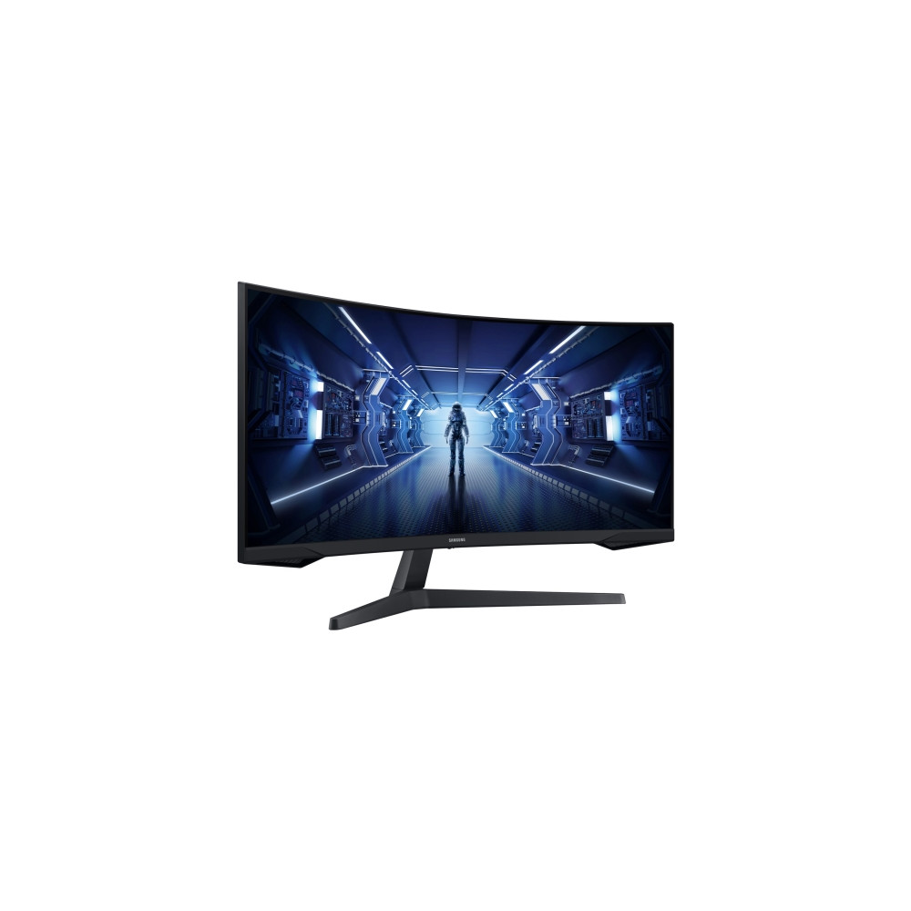 Produktbild för Samsung Odyssey G5 C34G55TWWP - G55T Series - LED-skärm - böjd - 34" - HDR