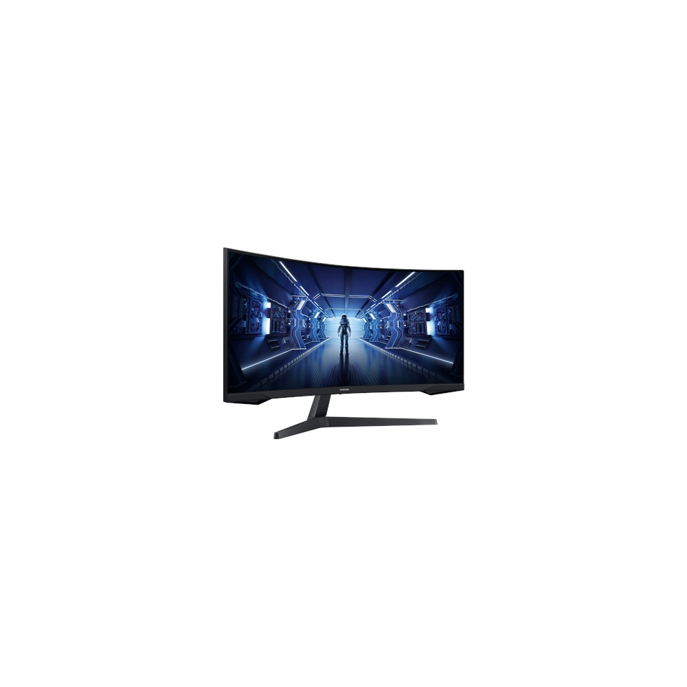Produktbild för Samsung Odyssey G5 C34G55TWWP - G55T Series - LED-skärm - böjd - 34" - HDR