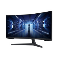 Produktbild för Samsung Odyssey G5 C34G55TWWP - G55T Series - LED-skärm - böjd - 34" - HDR