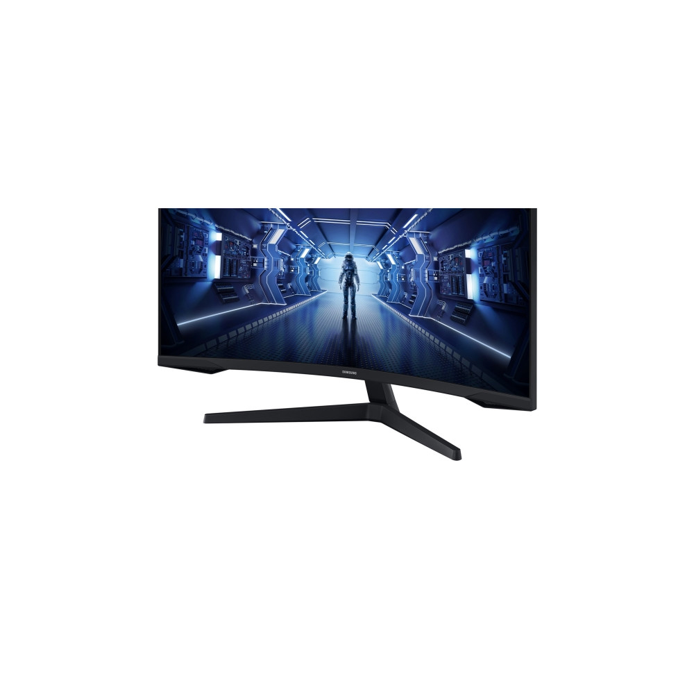 Produktbild för Samsung Odyssey G5 C34G55TWWP - G55T Series - LED-skärm - böjd - 34" - HDR