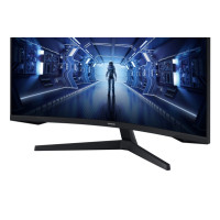 Produktbild för Samsung Odyssey G5 C34G55TWWP - G55T Series - LED-skärm - böjd - 34" - HDR