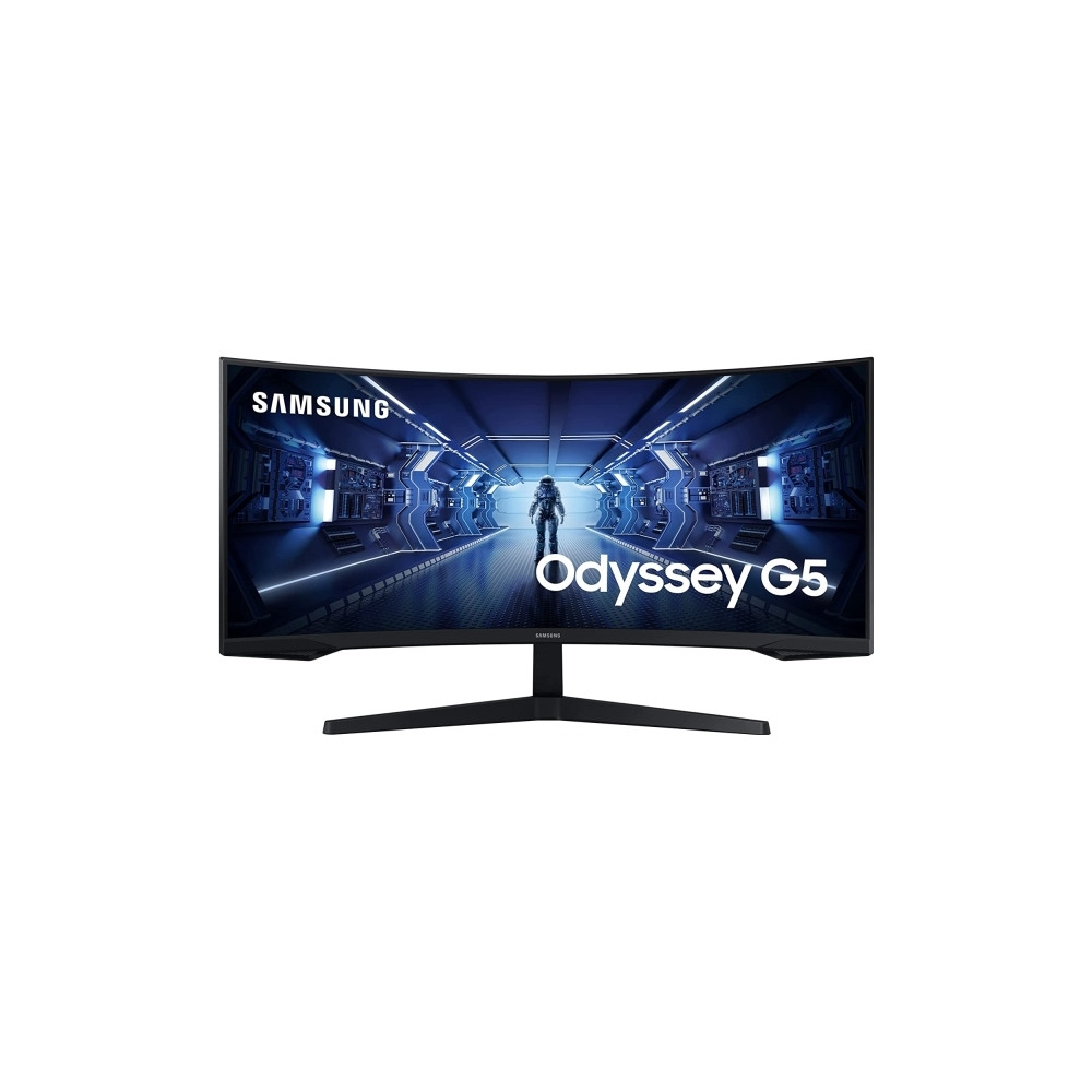 Produktbild för Samsung Odyssey G5 C34G55TWWP - G55T Series - LED-skärm - böjd - 34" - HDR