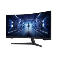 Produktbild för Samsung Odyssey G5 C34G55TWWP - G55T Series - LED-skärm - böjd - 34" - HDR