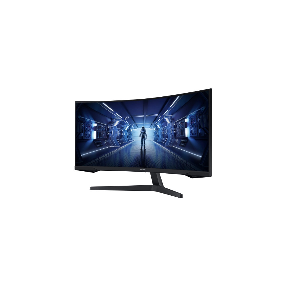 Produktbild för Samsung Odyssey G5 C34G55TWWP - G55T Series - LED-skärm - böjd - 34" - HDR