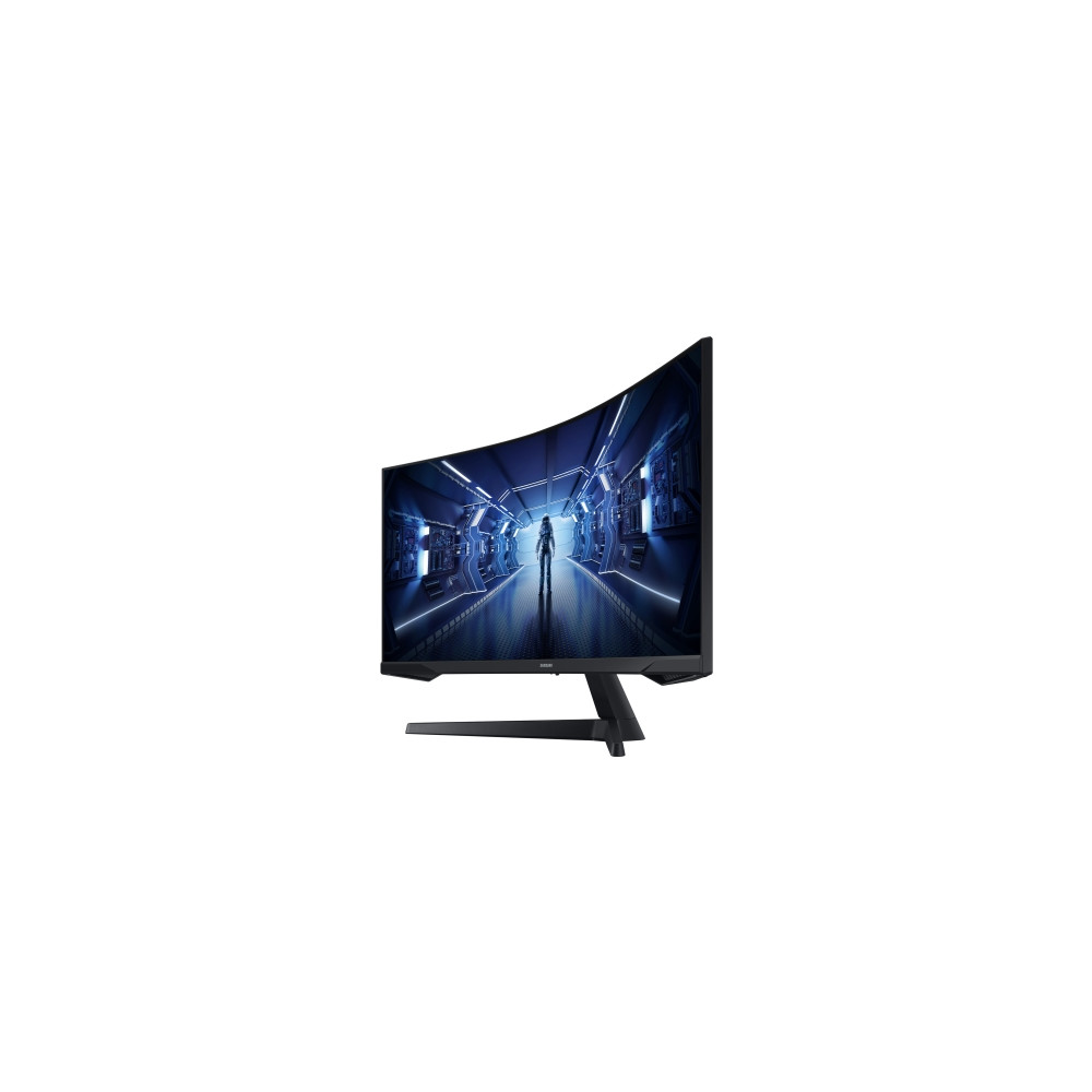 Produktbild för Samsung Odyssey G5 C34G55TWWP - G55T Series - LED-skärm - böjd - 34" - HDR