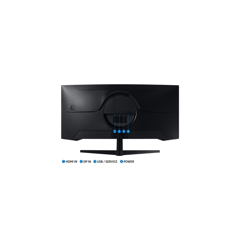 Produktbild för Samsung Odyssey G5 C34G55TWWP - G55T Series - LED-skärm - böjd - 34" - HDR