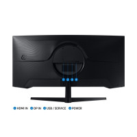 Produktbild för Samsung Odyssey G5 C34G55TWWP - G55T Series - LED-skärm - böjd - 34" - HDR