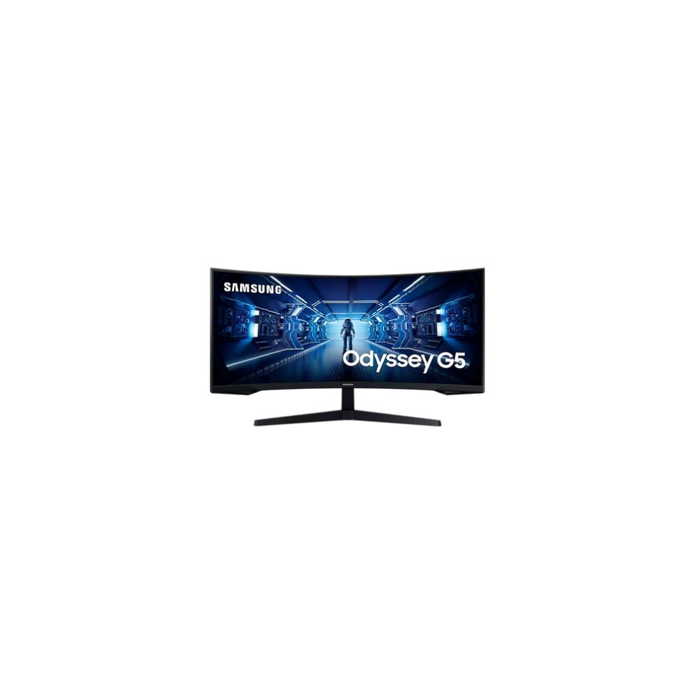 Produktbild för Samsung Odyssey G5 C34G55TWWP - G55T Series - LED-skärm - böjd - 34" - HDR