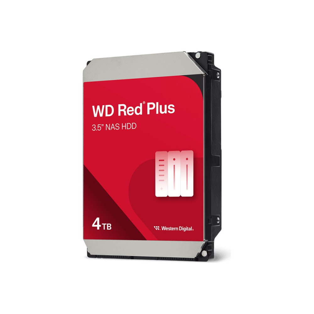 Produktbild för WD Red Plus - hårddisk - 4 TB - SATA 6Gb/s