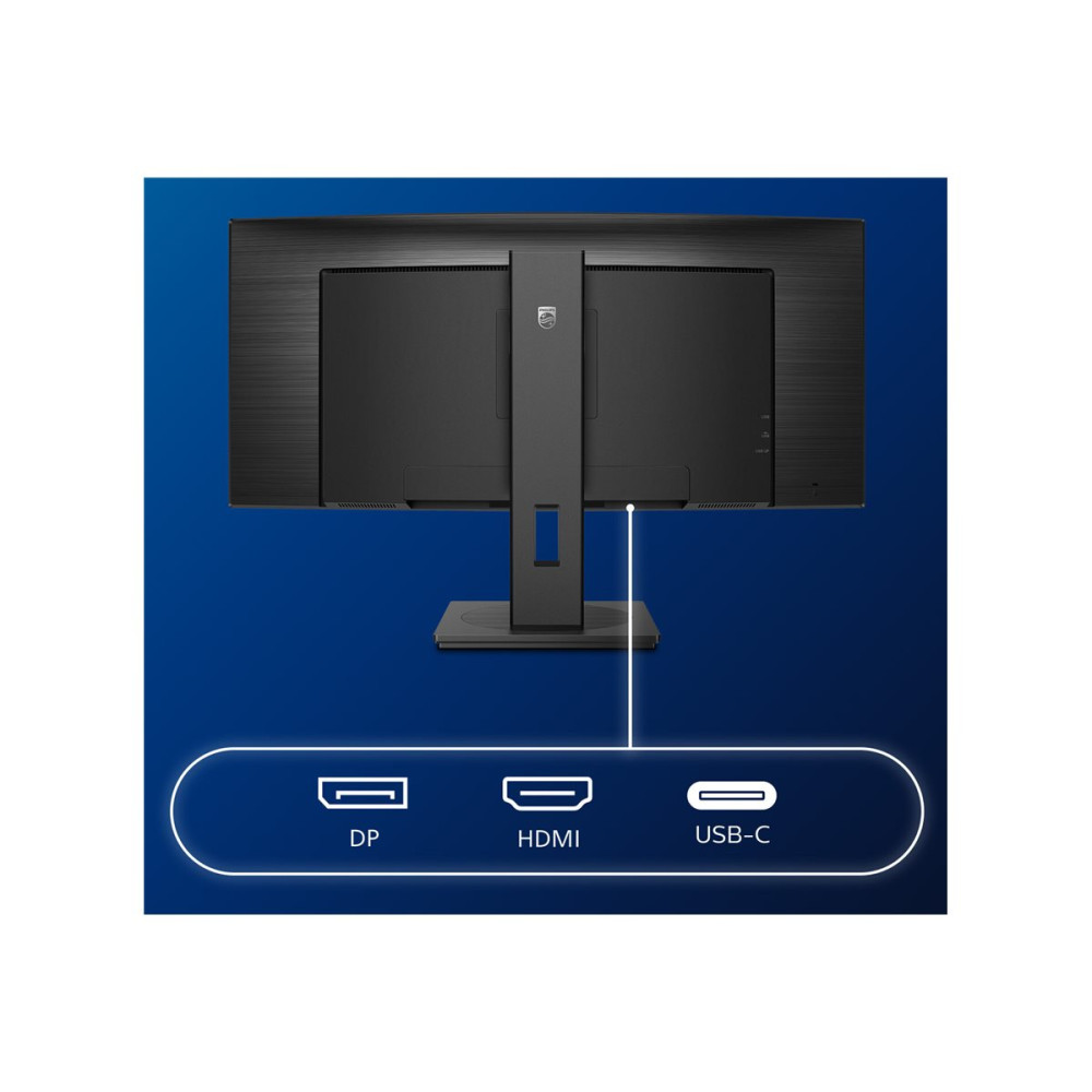 Produktbild för Philips B Line 346B1C - LED-skärm - böjd - 34"
