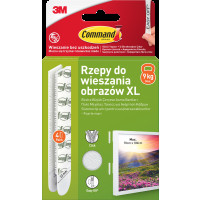 Produktbild för 3M Command Strips White XL 4 sets