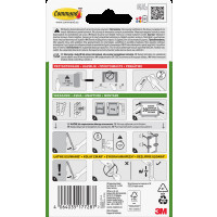 Produktbild för 3M Command Strips White XL 4 sets
