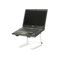 Produktbild för adam hall SLT001EW, Ställ till bärbara datorer, Vit, Stål, 2...