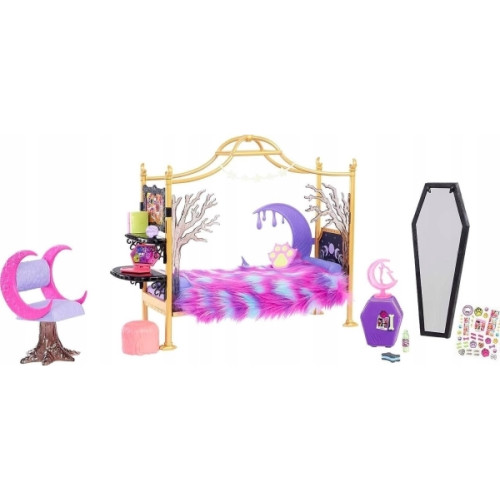 MATTEL Mattel Monster High™ sovrum Clawdeen Wolf™ set med tillbehör...