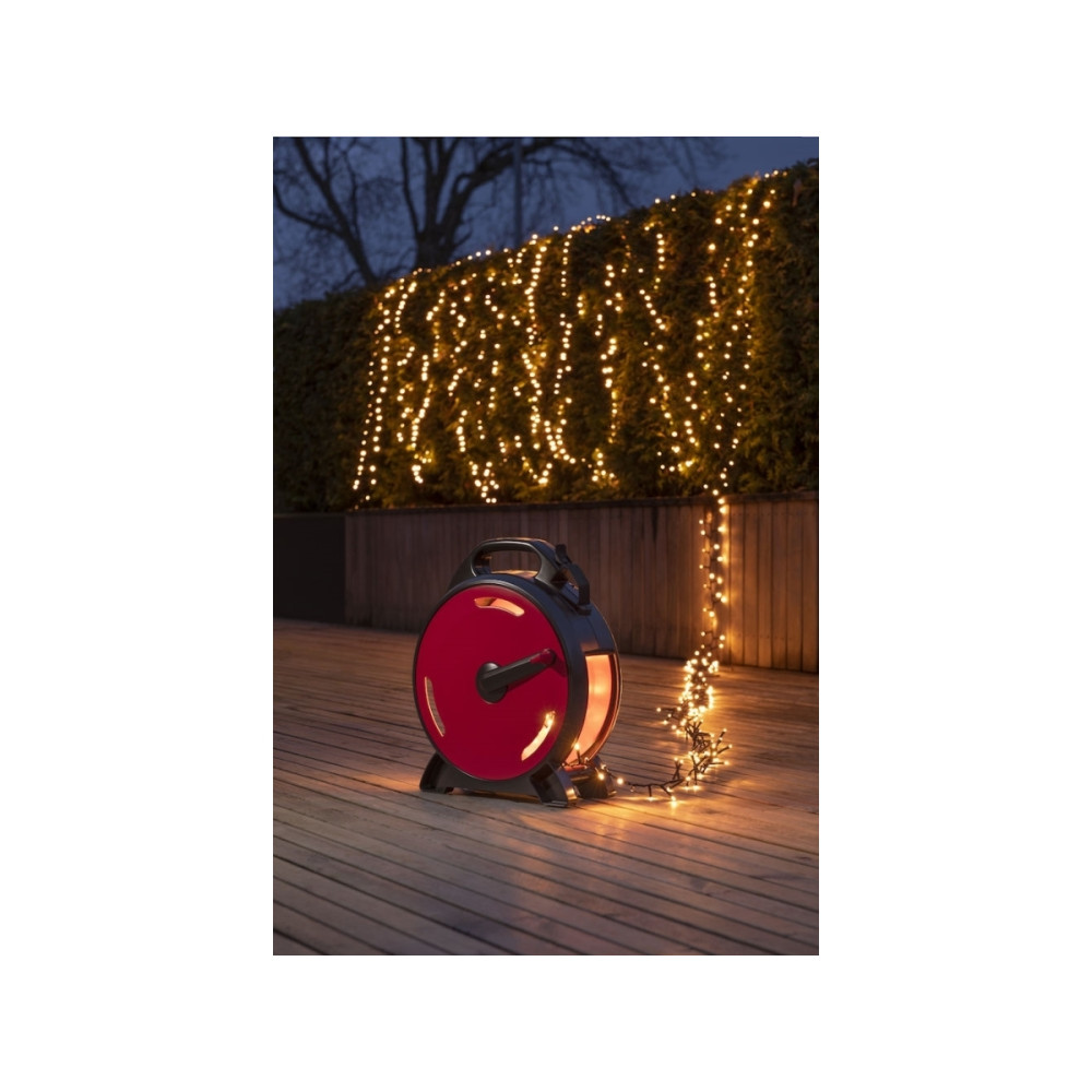 Produktbild för Konstsmide 3850-100, Fairy lights, Svart, Röd, Plast, IP44,...