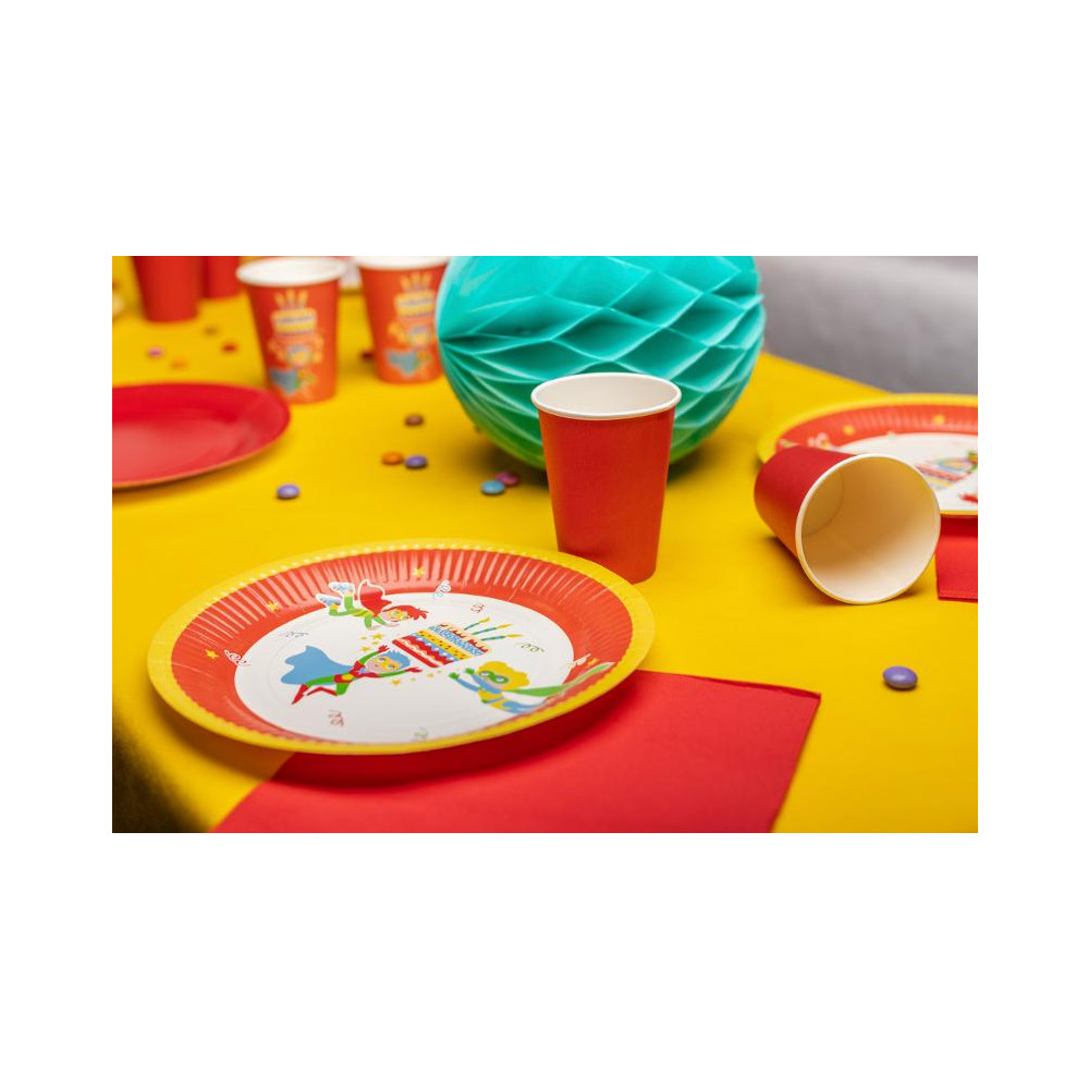 Produktbild för Servett PRONAPPE 38x38cm röd 40/fp