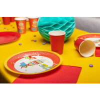 Produktbild för Servett PRONAPPE 38x38cm röd 40/fp