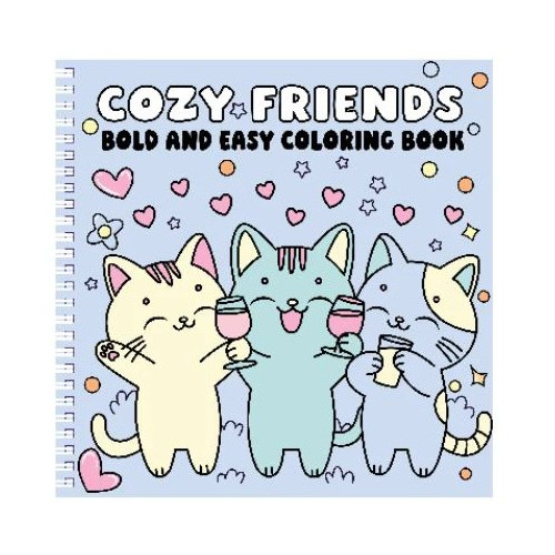 Page Publications Cozy Friends Bold and Easy Coloring Book (häftad, eng)