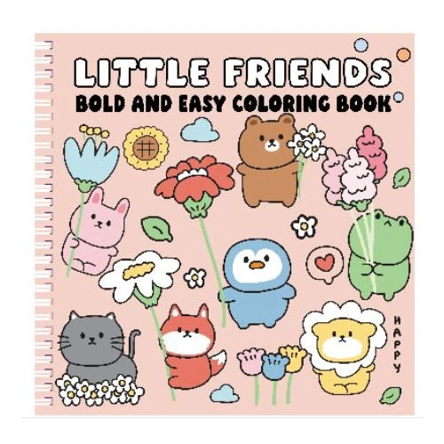 Page Publications Little Friends Bold and Easy Coloring Book (häftad, eng)