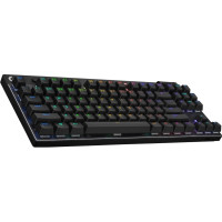 Produktbild för Logitech G PRO X TKL - tangentbord - gaming - QWERTY - nordiskt (danska/finska/norska/svenska) - svart Inmatningsenhet