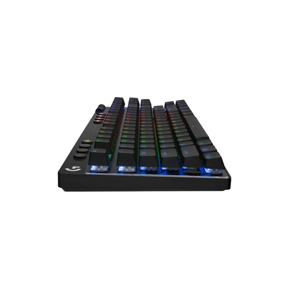 Produktbild för Logitech G PRO X TKL - tangentbord - gaming - QWERTY - nordiskt (danska/finska/norska/svenska) - svart Inmatningsenhet