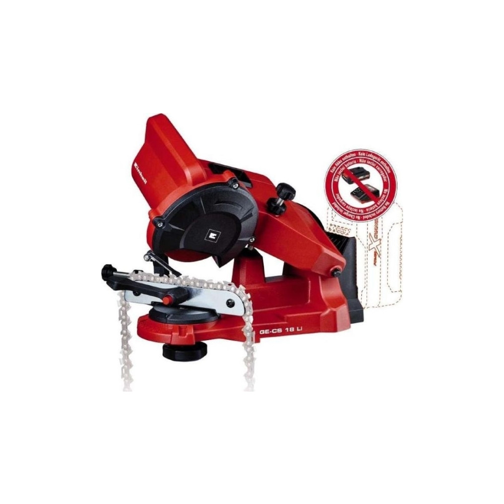 Produktbild för Einhell GE-CS 18 Li-Solo, 6500 RPM, Svart, Röd, 1,68 kg, 285...