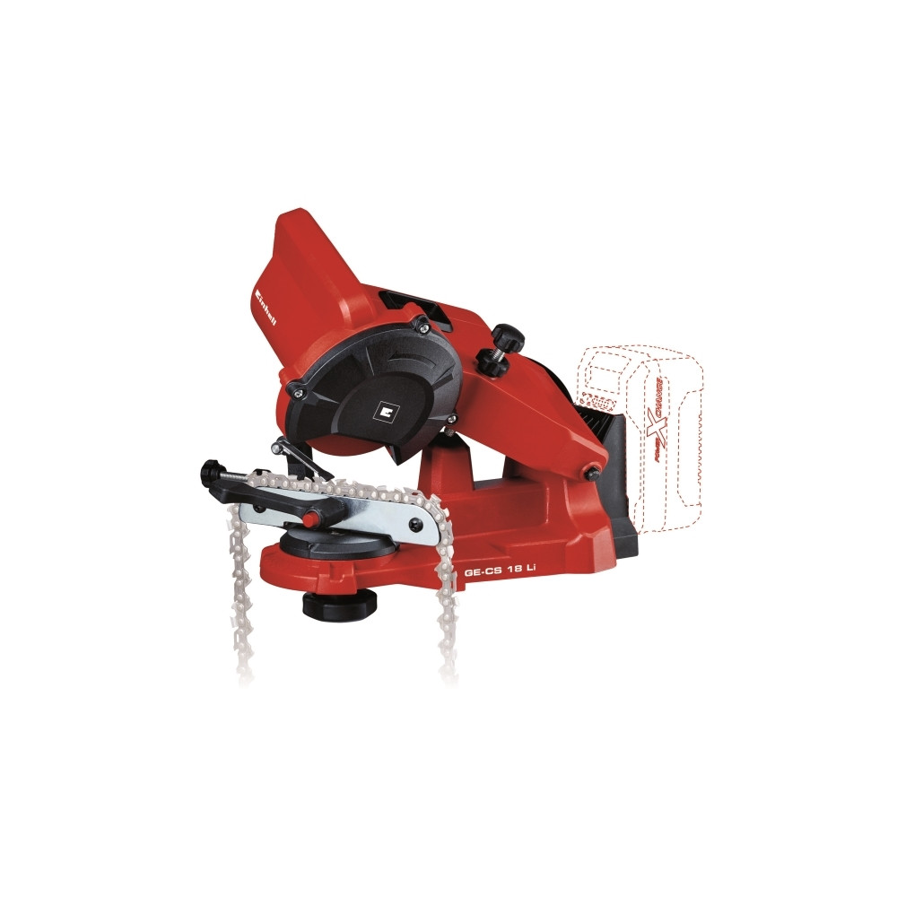 Produktbild för Einhell GE-CS 18 Li-Solo, 6500 RPM, Svart, Röd, 1,68 kg, 285...