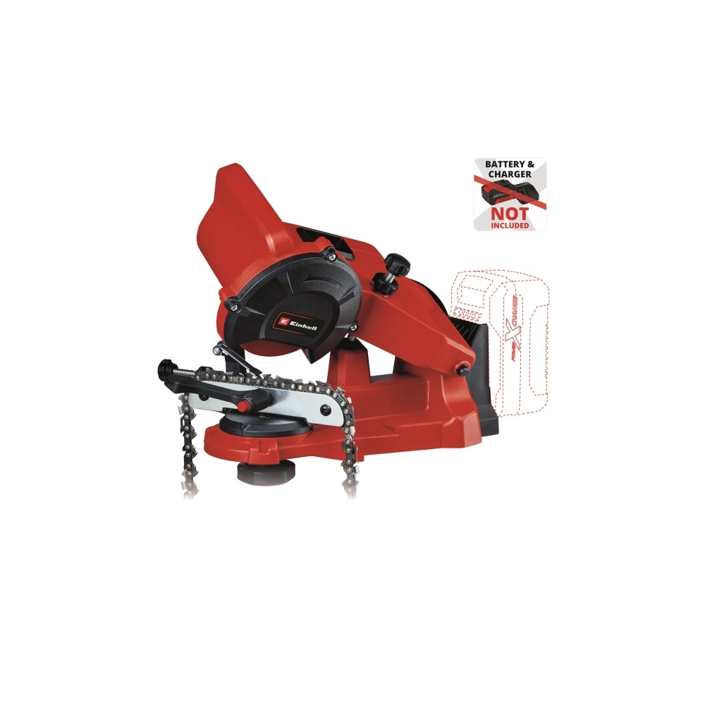 Produktbild för Einhell GE-CS 18 Li-Solo, 6500 RPM, Svart, Röd, 1,68 kg, 285...