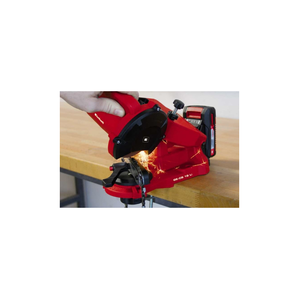 Produktbild för Einhell GE-CS 18 Li-Solo, 6500 RPM, Svart, Röd, 1,68 kg, 285...