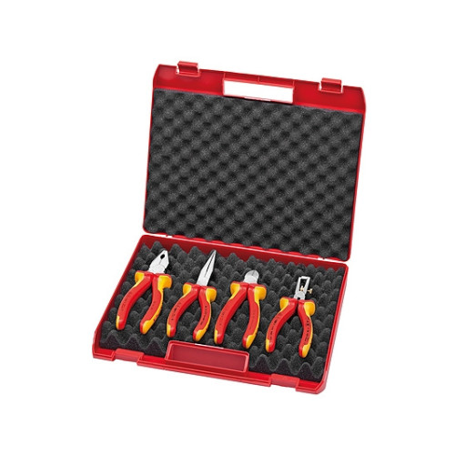Knipex Knipex 00 20 15, Tångset, Stål, Polypropylen (PP), Röd, Gul,...