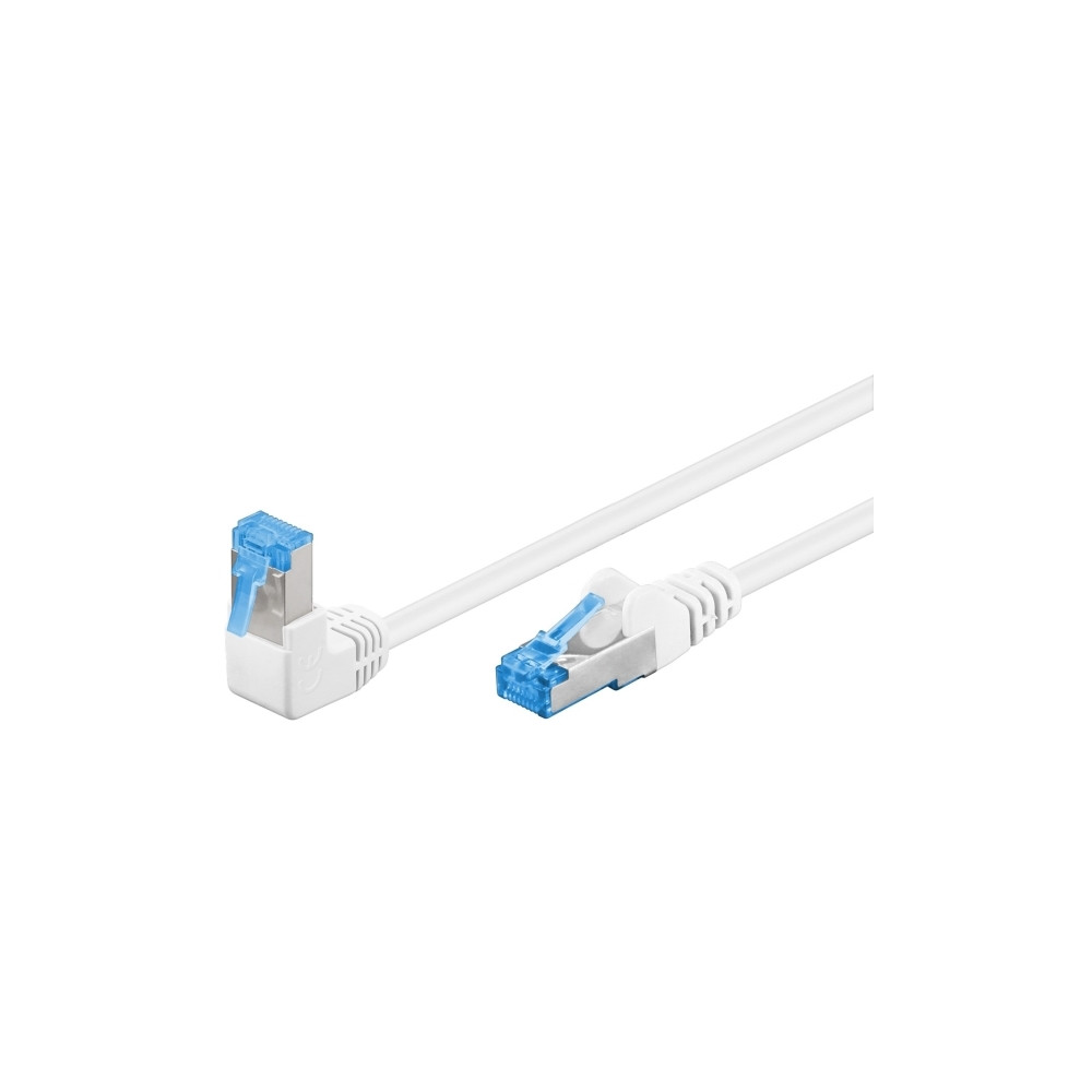 Produktbild för Goobay 51567, 5 m, Cat6a, S/FTP (S-STP), RJ-45, RJ-45, Vit,...