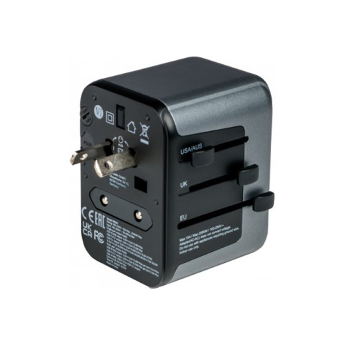 VERBATIM Verbatim UTA-03 strömadapter - USB, USB-C - 30 Watt