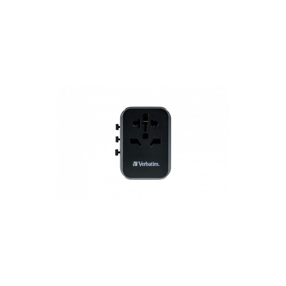 Produktbild för Verbatim UTA-03 strömadapter - USB, USB-C - 30 Watt