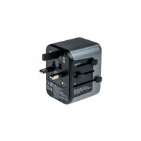 Produktbild för Verbatim UTA-03 strömadapter - USB, USB-C - 30 Watt