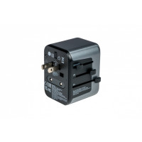 Produktbild för Verbatim UTA-03 strömadapter - USB, USB-C - 30 Watt