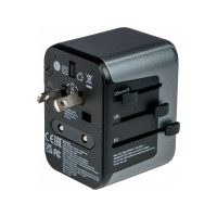Produktbild för Verbatim UTA-03 strömadapter - USB, USB-C - 30 Watt