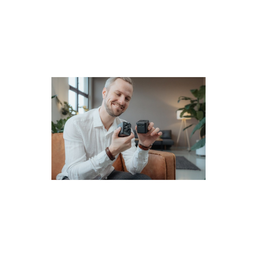 Produktbild för Verbatim UTA-03 strömadapter - USB, USB-C - 30 Watt