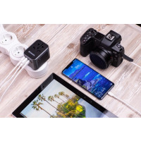 Produktbild för Verbatim UTA-03 strömadapter - USB, USB-C - 30 Watt