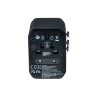 Produktbild för Verbatim UTA-03 strömadapter - USB, USB-C - 30 Watt
