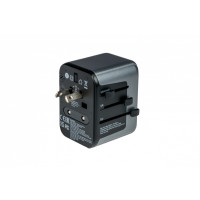 Produktbild för Verbatim UTA-03 strömadapter - USB, USB-C - 30 Watt