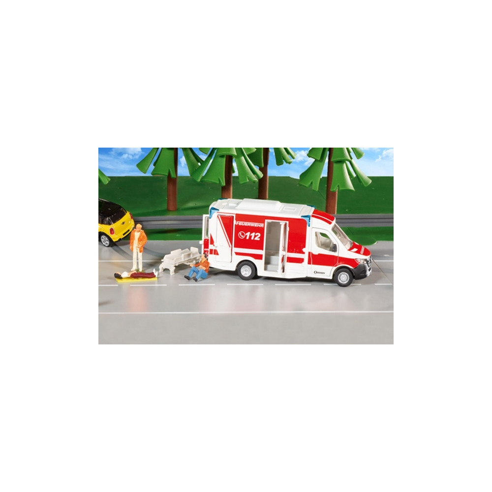 Produktbild för Siku Mercedes-Benz Sprinter Miesen Type C Ambulance, Modella...