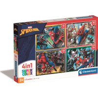 Produktbild för Clementoni Supercolor Marvel Spiderman, 12 styck, Serietidni...