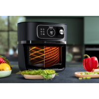 Produktbild för Philips 7000 Series HD9876 - varmluftsfritös - svart