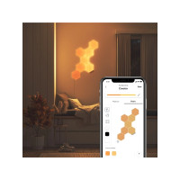 Produktbild för Nanoleaf|Elements Wood Look Hexagons Starter Kit (7 panels)|...
