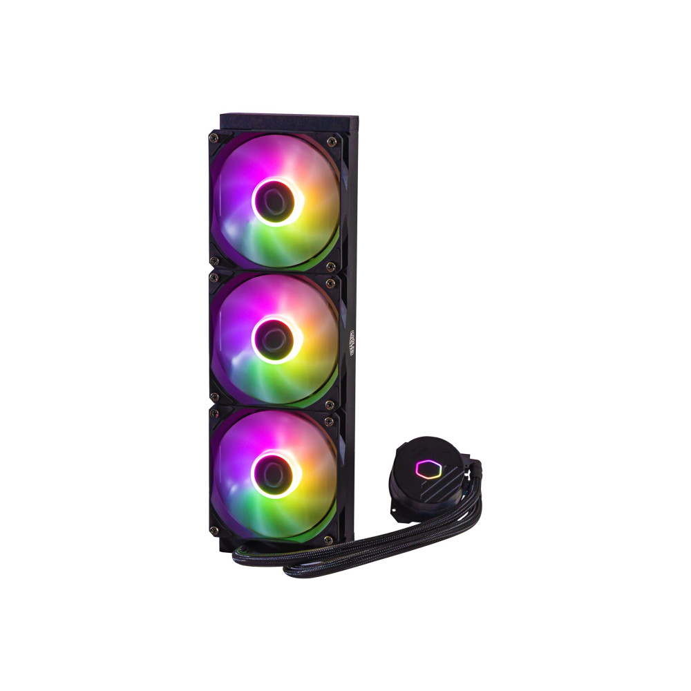 Produktbild för Cooler Master MasterLiquid 360L Core ARGB - kylsystem med vätska till processorn