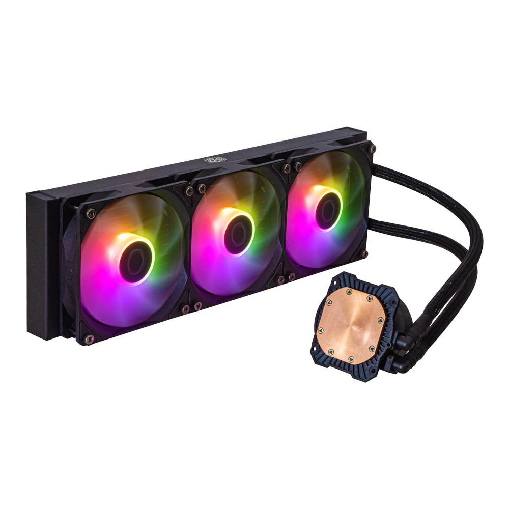 Produktbild för Cooler Master MasterLiquid 360L Core ARGB - kylsystem med vätska till processorn