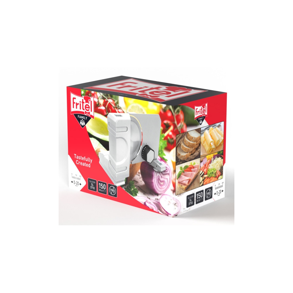 Produktbild för Fritel SL 3710, Elektrisk, 2 cm, Grå, Rostfritt stål, Metall...